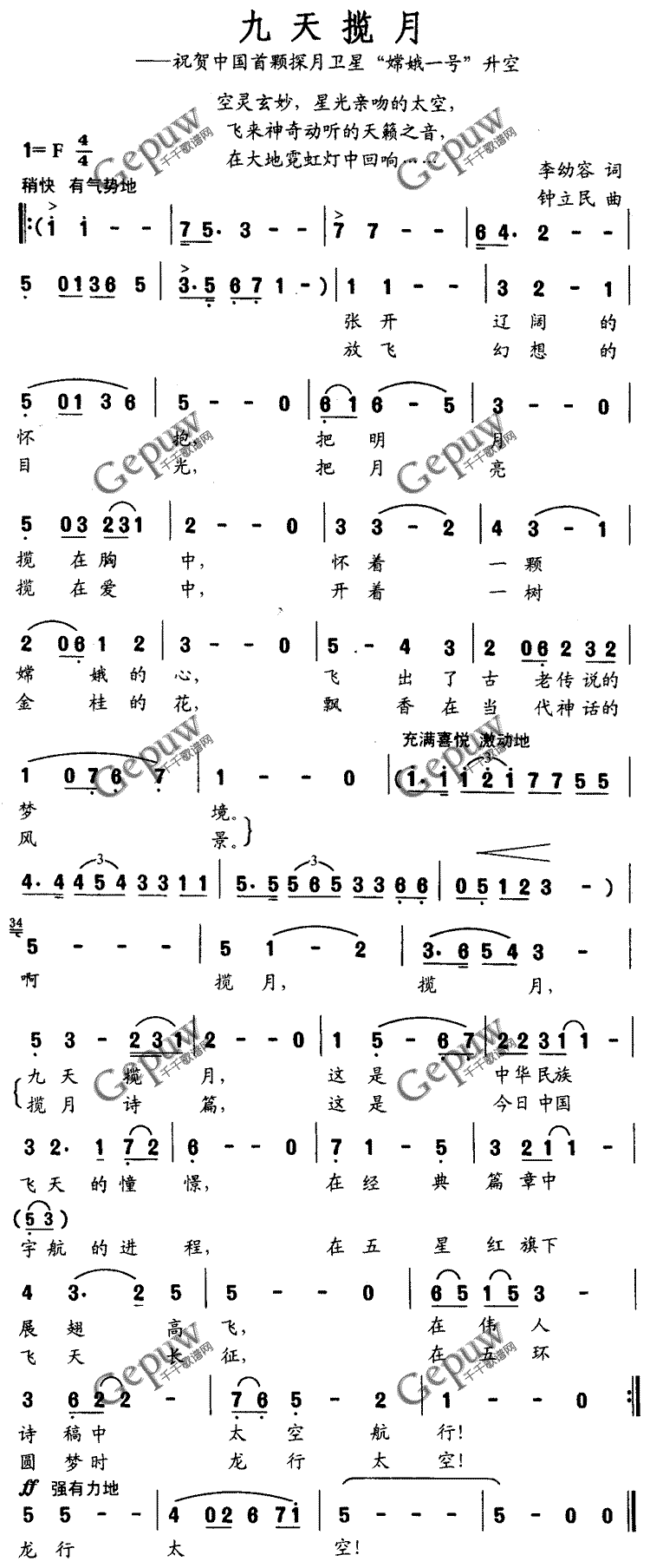 ¼