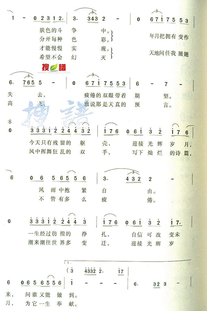 ¼
