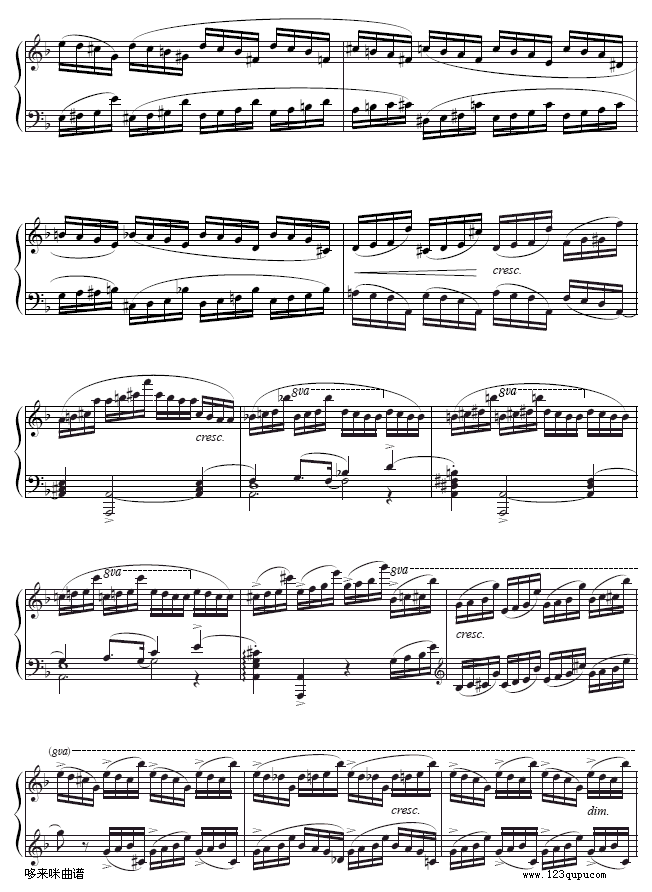 ڰϰ-Etude Op.10-8-Ф