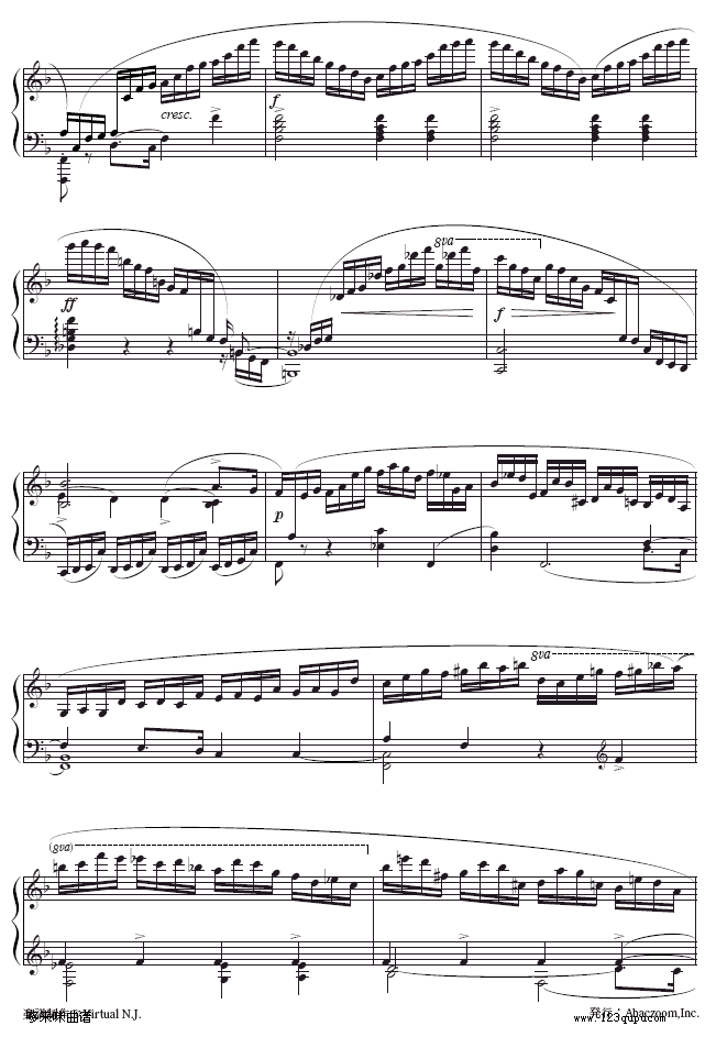 ڰϰ-Etude Op.10-8-Ф