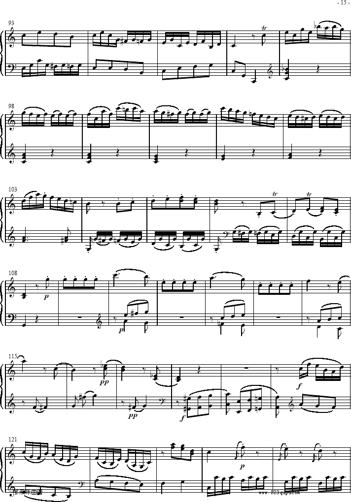  Sonatas K279 Mvt.3-Īؼ