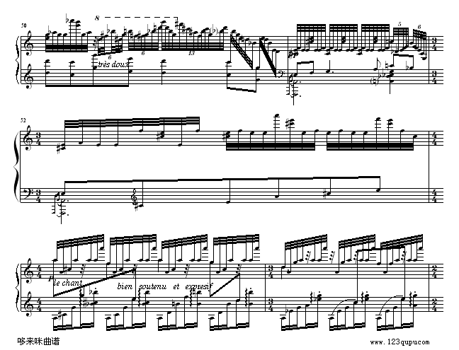 ˮ(Gaspard de la Nuit- 1. Ondine.Lent)--Ravel