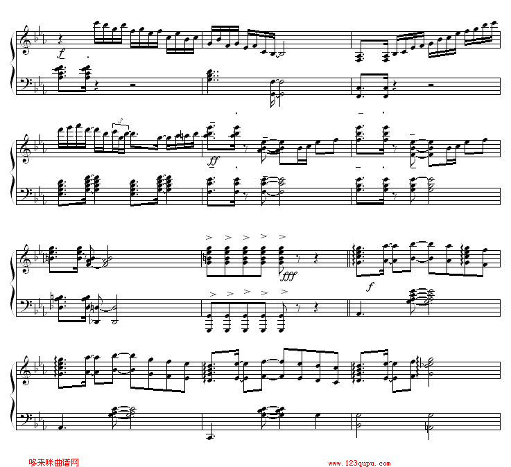 ¼