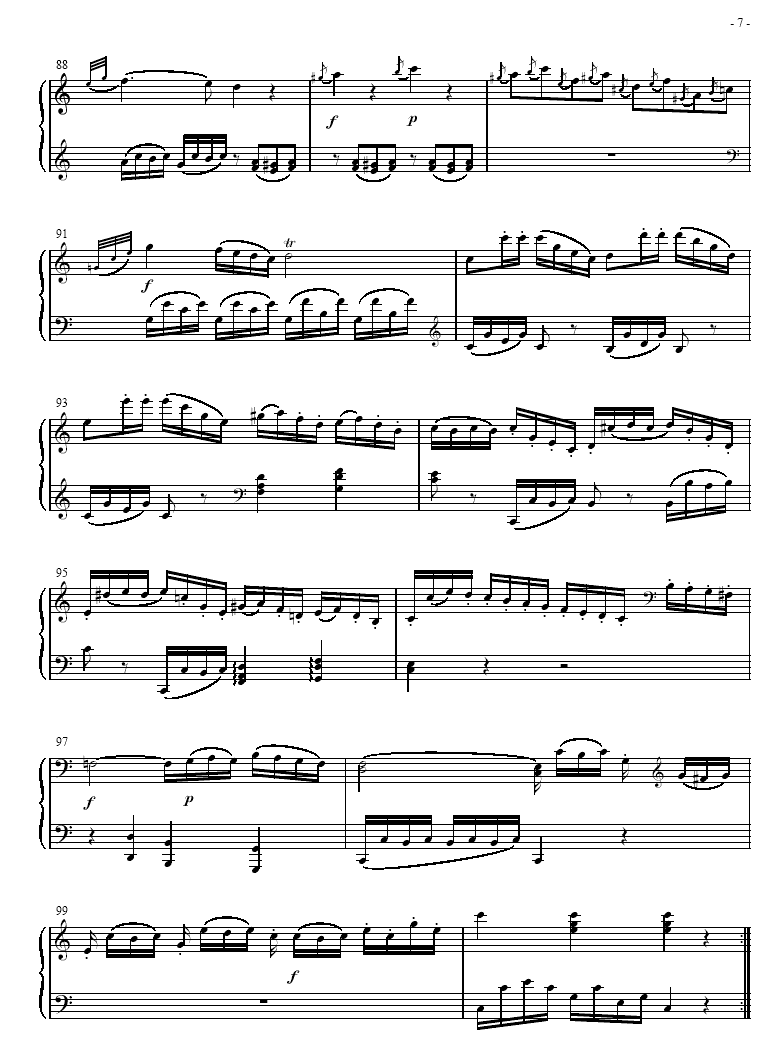  Sonatas K279   Mvt.1