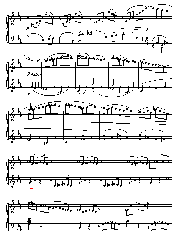 ¼