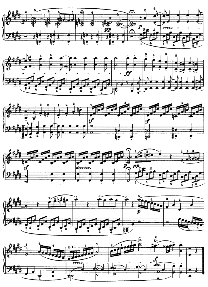 EھŸOp. 14 No1