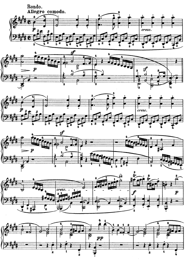 EھŸOp. 14 No1