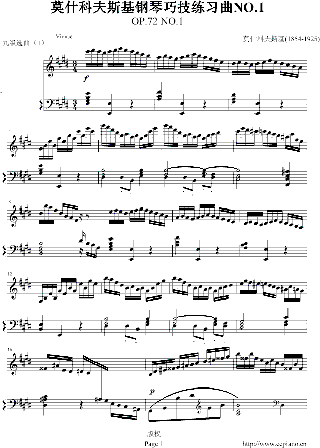 ϰOp.72 No.1