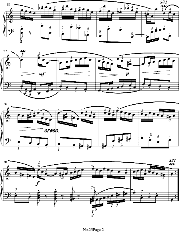II No.25 Scherzo