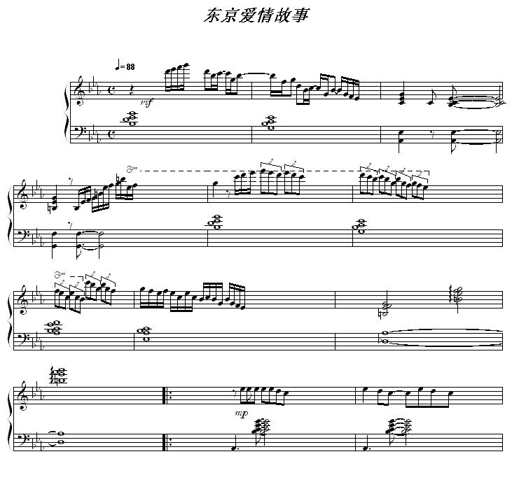¼