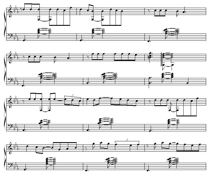 ¼