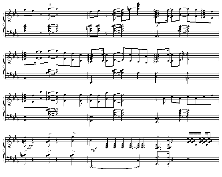 ¼