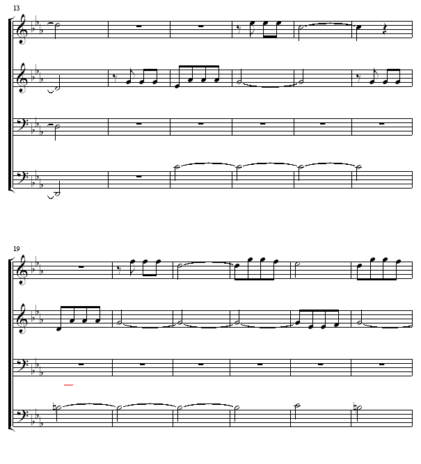 ˽ -4