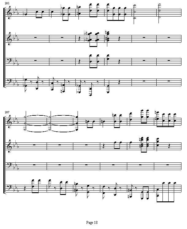 ˽ -4