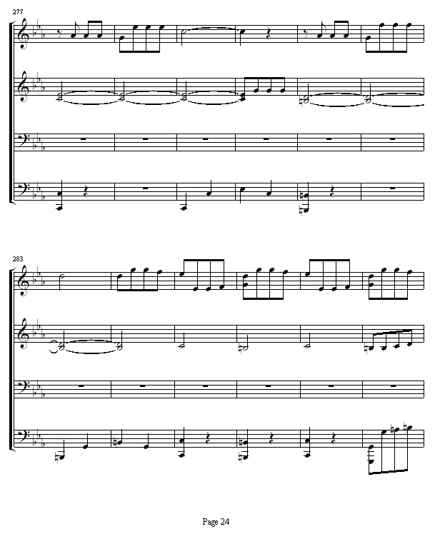˽ -4