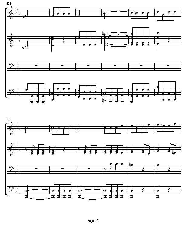 ˽ -4