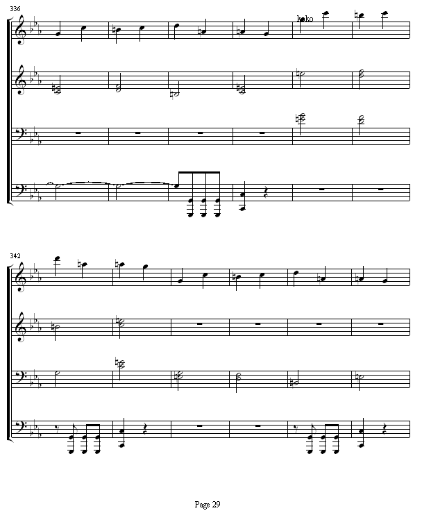 ˽ -4