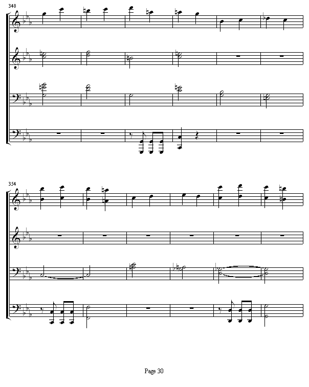 ˽ -4