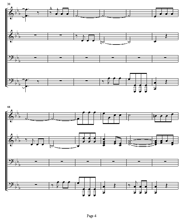 ˽ -4