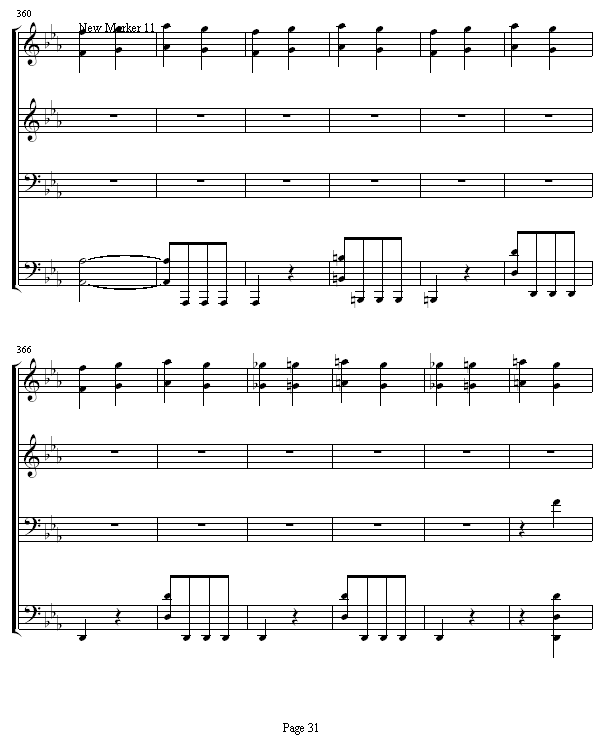 ˽ -4