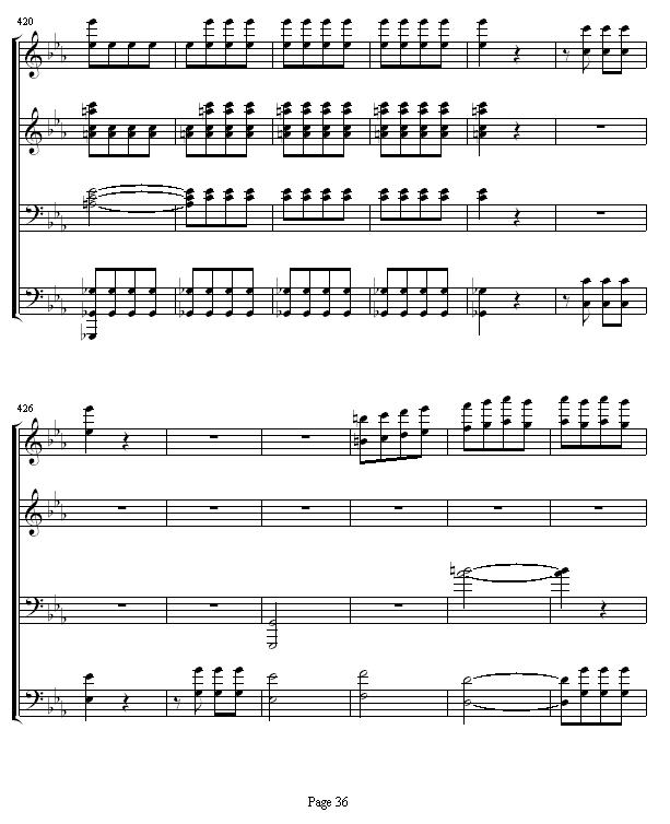 ˽ -4
