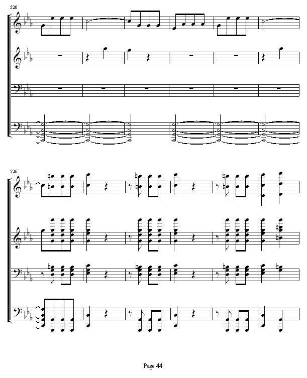 ˽ -4