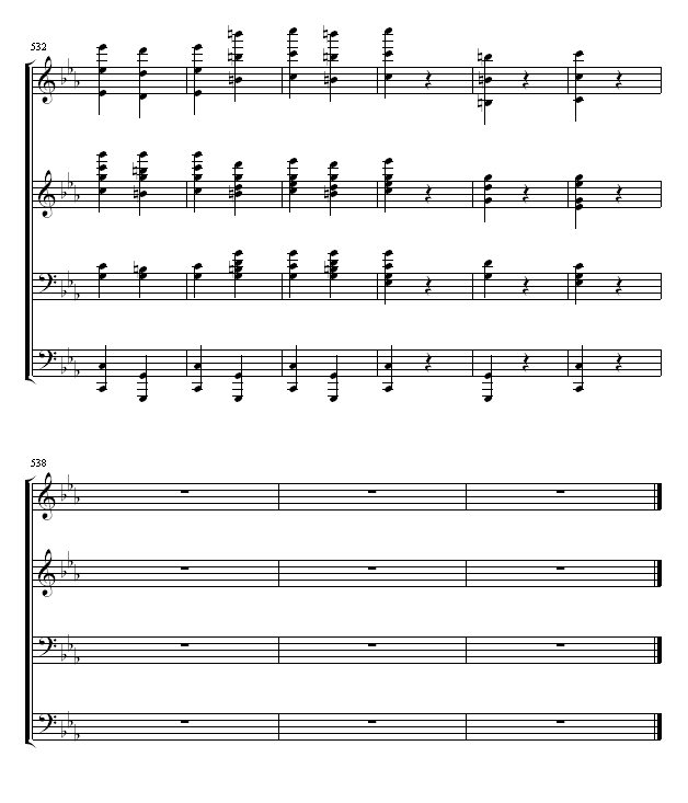 ˽ -4