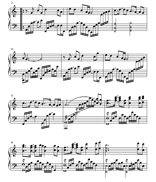 ༪