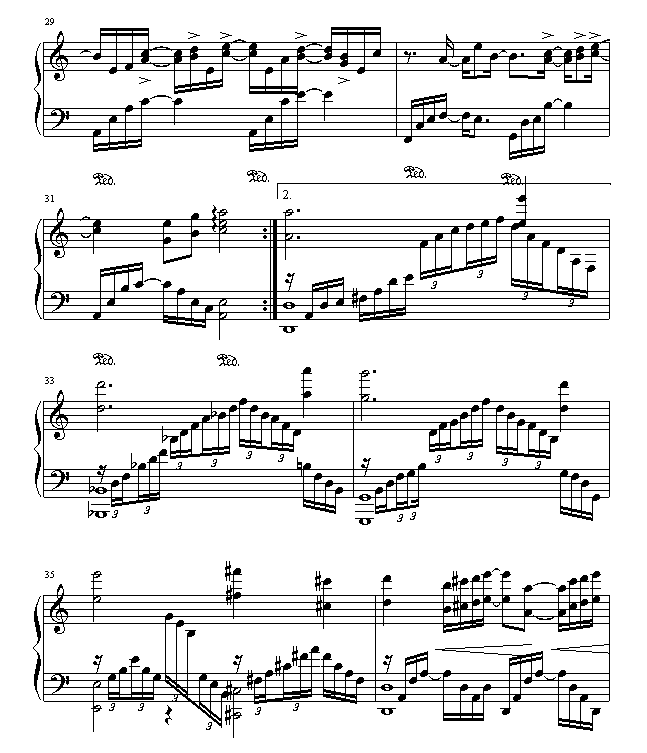 ༪