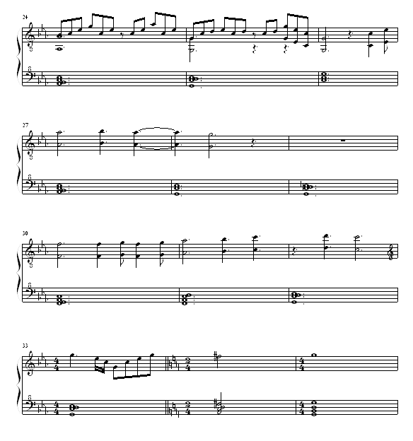 ¼