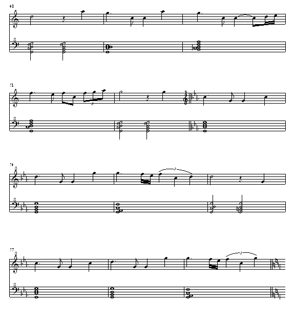 ¼