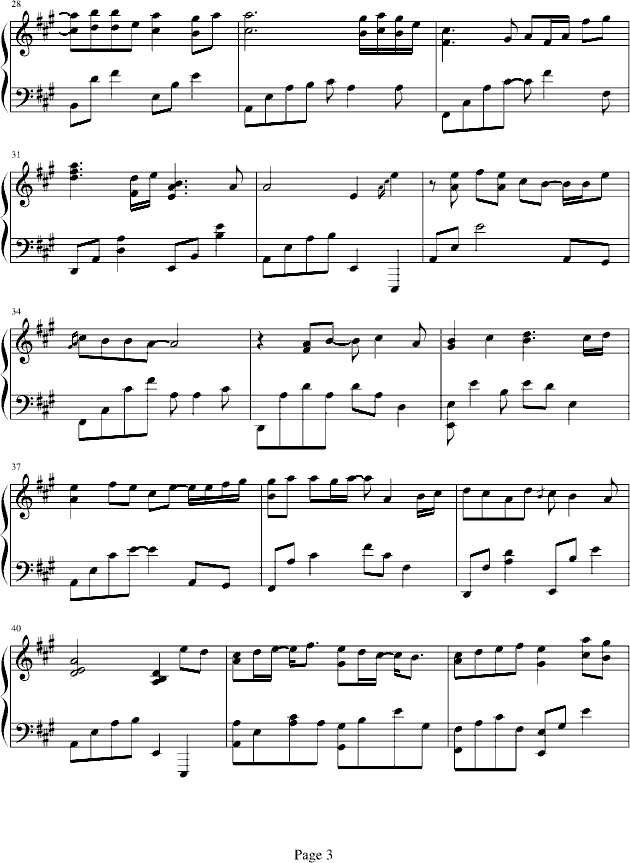 ҳ-Piano Version
