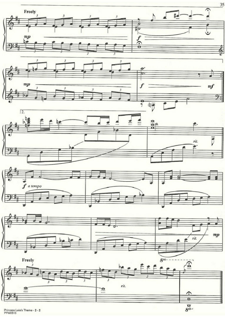 PRINCESS LEIAS THEME