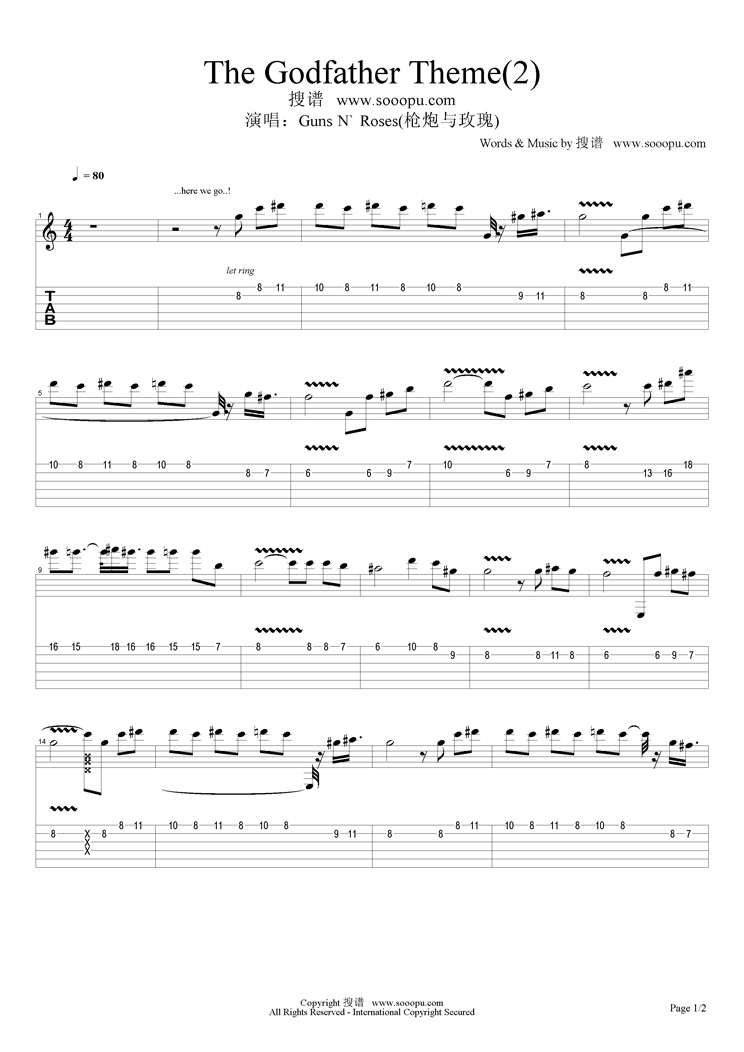 The Godfather Theme(2)