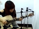 吉他弹唱 美女吉他弹唱经典【爱情女神】山林